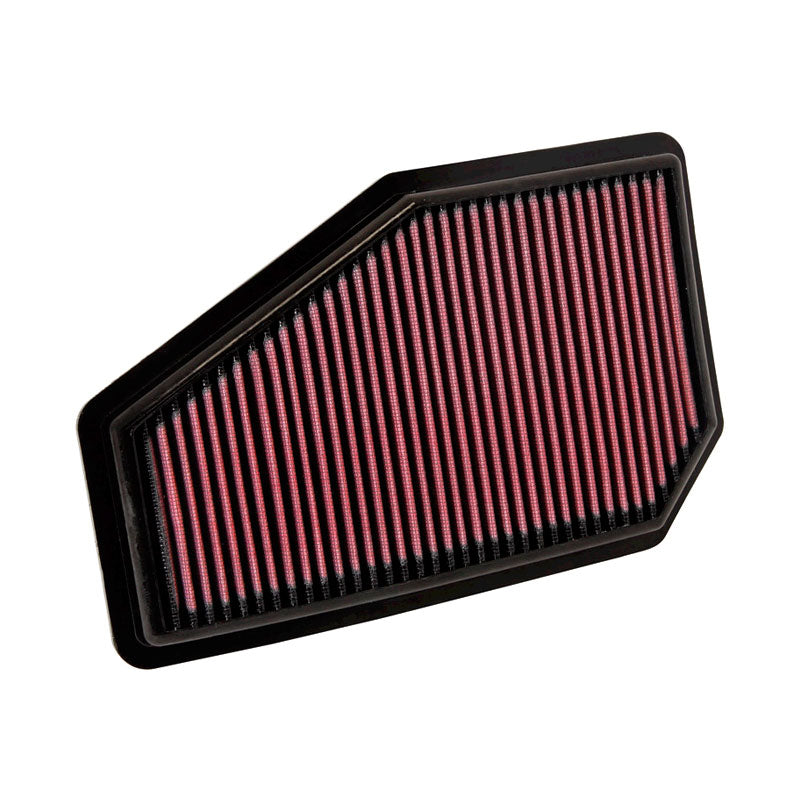 K&N, Plattenluftfilter, waschbar, passt für Honda Civic VIII L4-2.0L (2007-2010)