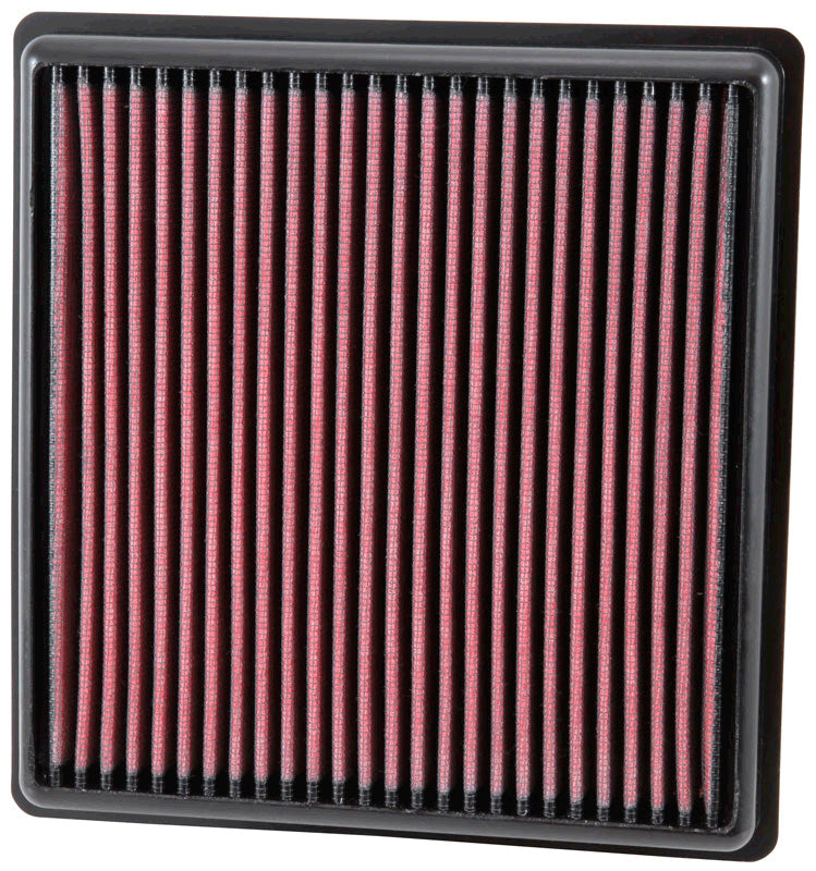 K&N, Panel-Luftfilter, waschbar & wiederverwendbar, passt für Opel Adam 1.0/1.2/1.4 2012-, 'optimierter Luftstrom'