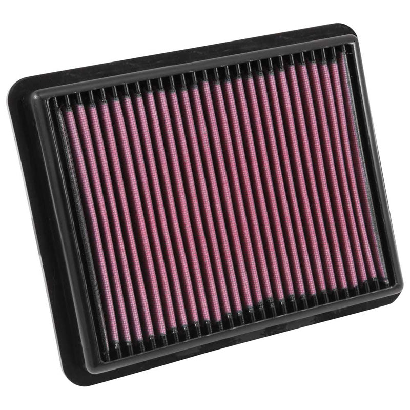 K&N, Panelfilter, Passend für Mazda 3, 6, CX-5 2.2D (2013-), CX-9 2.5 (2016-), waschbar und wiederverwendbar