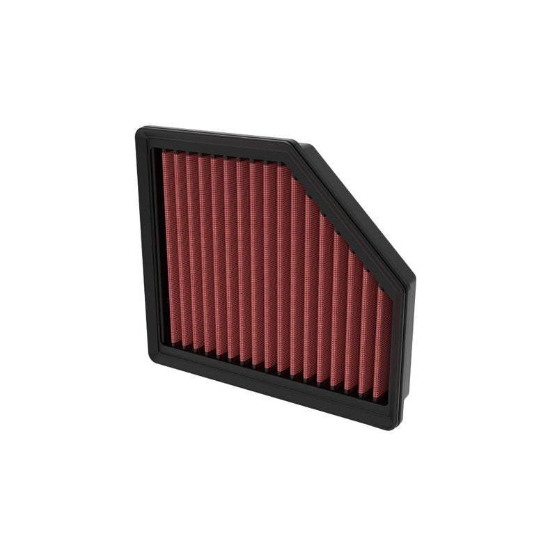 K&N, Tauschluftfilter passend für Nissan Qashqai III 1.3 4cyl 2021- (33-3174), Baumwolle, Rot