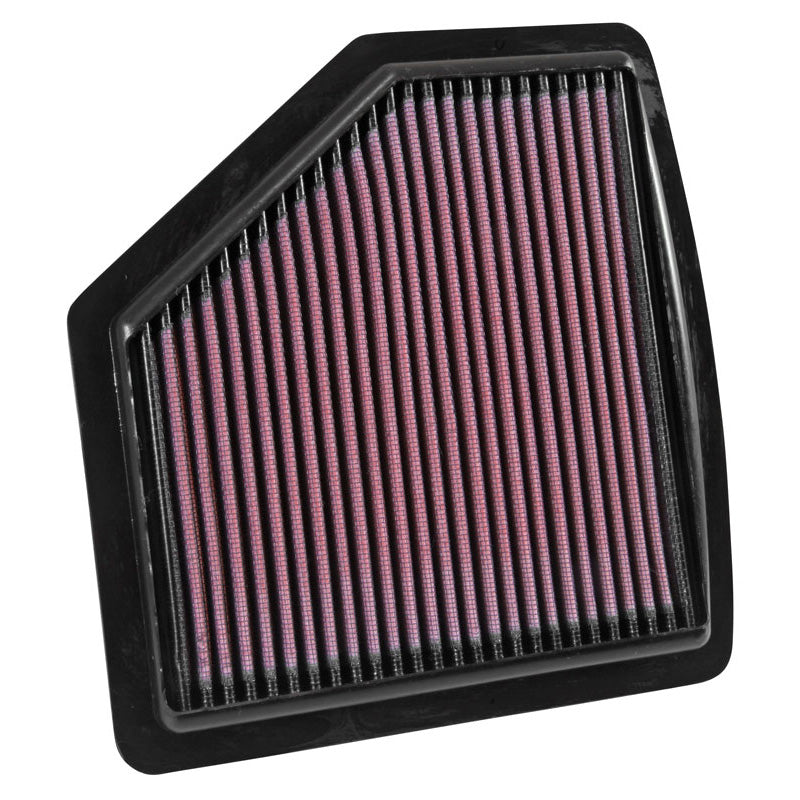 K&N, Tauschluftfilter passend für Honda HR-V 1.8 2016- (33-5037), Baumwolle, Rot