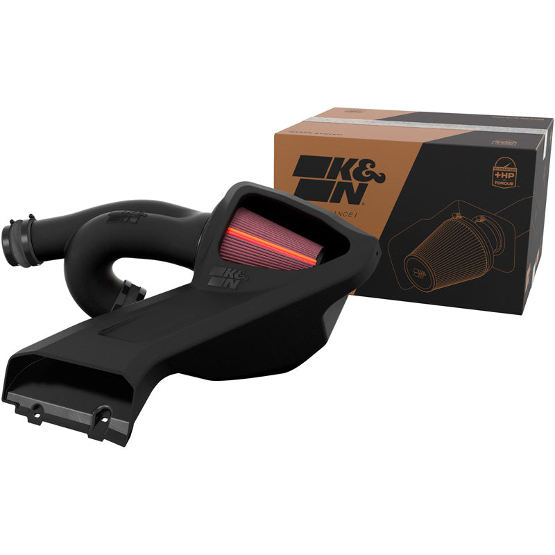 K&N, Lufteinlass, NextGen Kaltlufteinlass-System, passt für Ford F150 & F150 Raptor 2.7L/3.5L V6 (2021-)