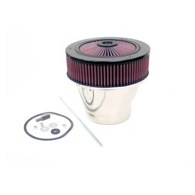K&N, X-Stream Top Assembly, 130mm Flansch, 203mm Innendurchmesser, 210mm Höhe - Velocity Stack (66-3160)