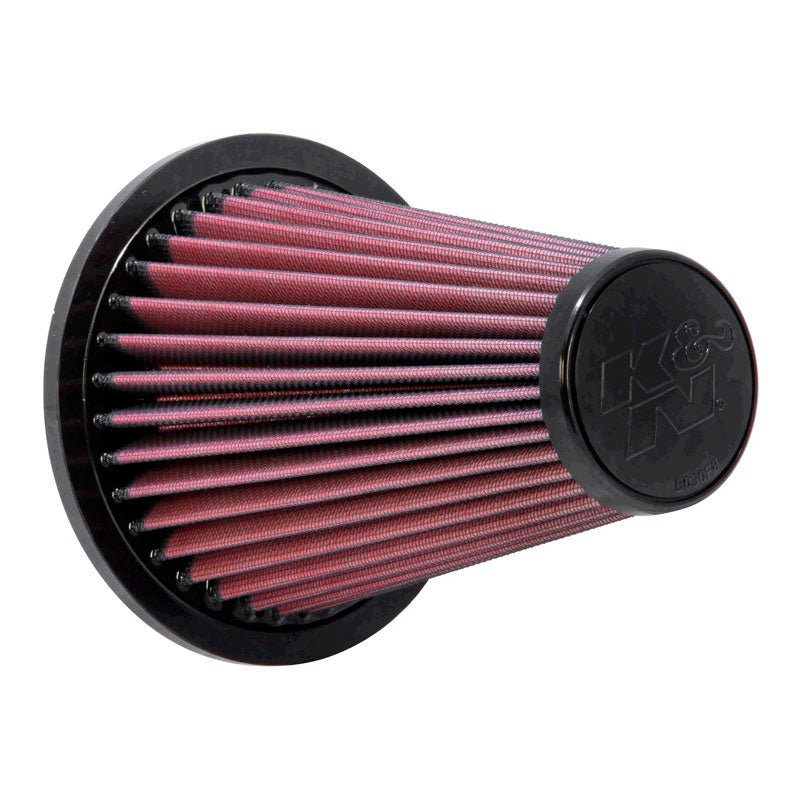 K&N, Tauschluftfilter passend für Ford Mustang 3.8L 5.0L 1994-1997 (E-0940), Baumwolle, Rot