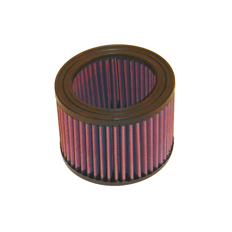 K&N, Tauschluftfilter passend für Rover MGB 1800 & MG MGB 110/MKII 1967-1980 (2 Stück benötigt) (E-2400), Baumwolle, Rot