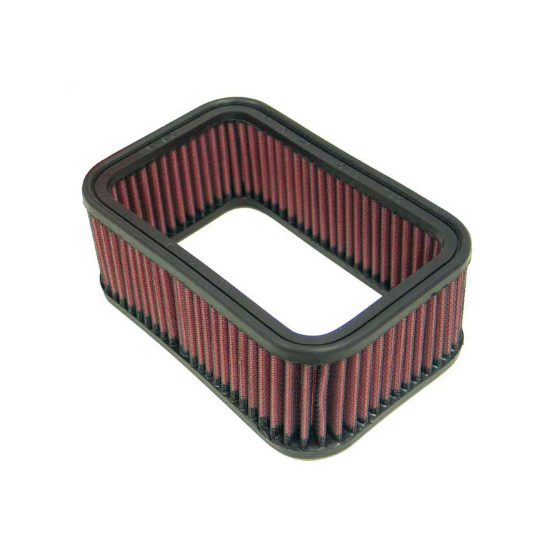 K&N, Tauschluftfilter Rechteckig - 171mm x 114mm, 64mm Höhe (E-3952), Baumwolle, Rot