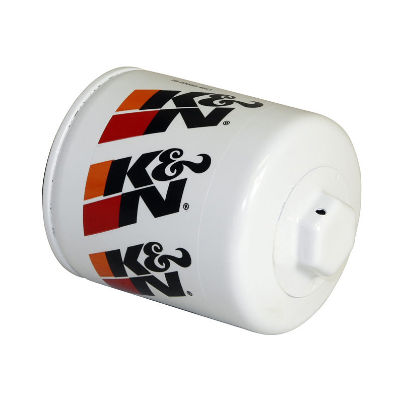 K&N, Ölfilter - Patrone 76x79mm passend für Ford, Volkswagen, Audi, Toyota, Mazda, Nissan, Lexus (HP-1002), Weiss