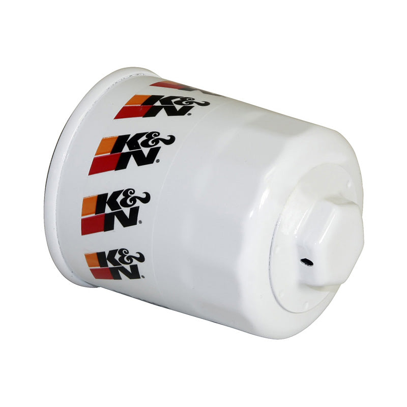 K&N, Ölfilter - Patrone 68x84mm passend für Toyota, Scion, Suzuki, Pontiac, Chevrolet, Nissan, Daihatsu (HP-1003), Weiss