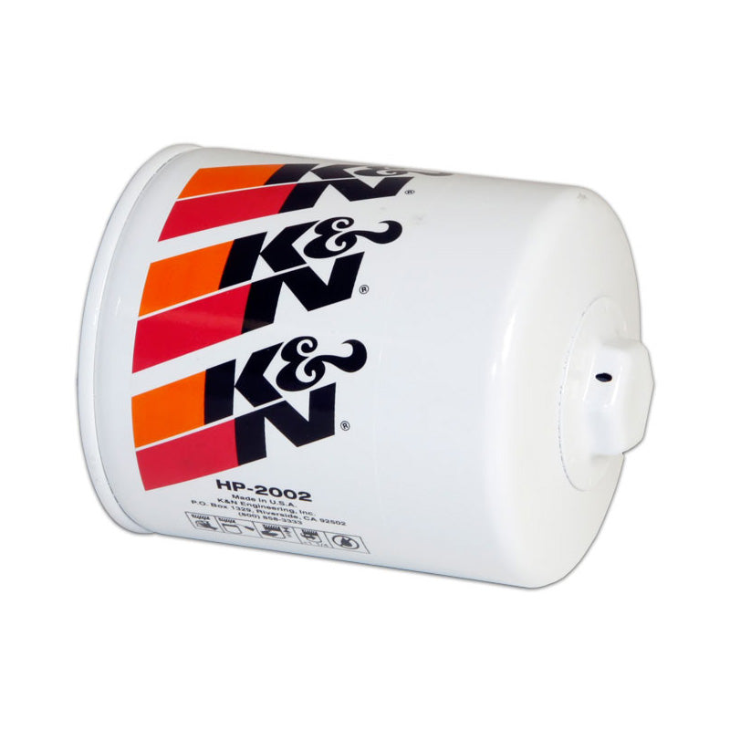 K&N, Ölfilter - Patrone 94x119mm passend für Blue Bird, Sterling Truck, Chevrolet, GMC, Workhorse (HP-2002), Weiss