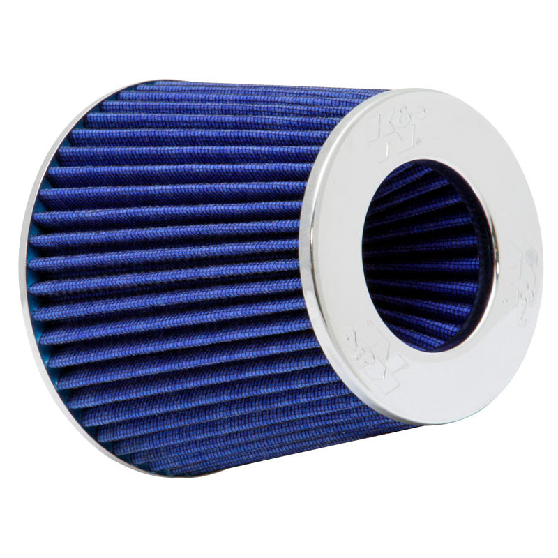 K&N, RG-Serie Universalluftfilter mit 3 Montagedurchmesser, Blau