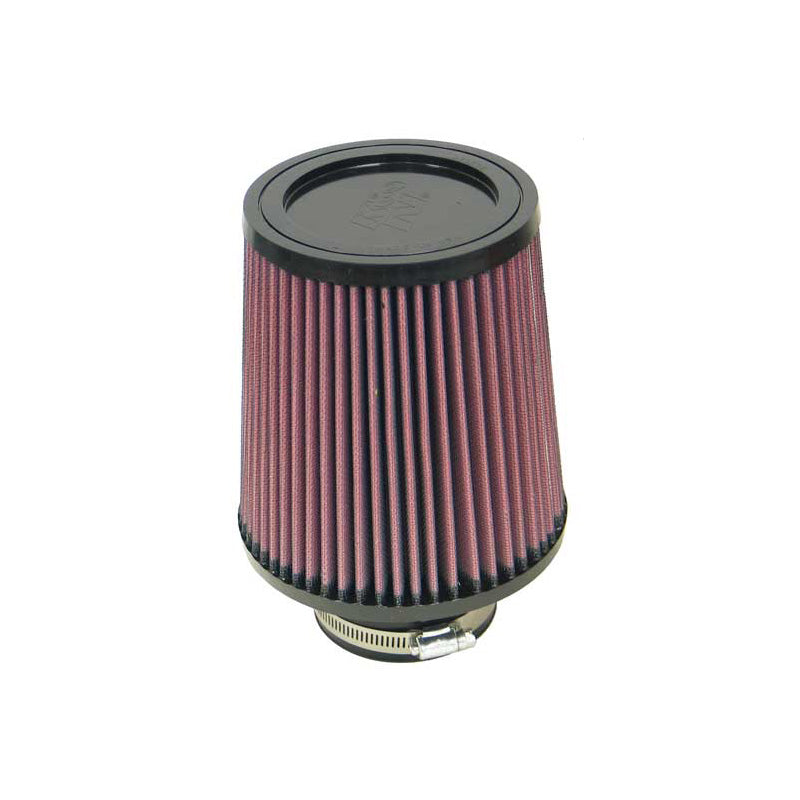 K&N, Luftfilter Universal Konisch 76mm Flansch, 152mm Untendurchmesser, 127mm Obendurchmesser, 165mm Höhe (RU-4730), Rot