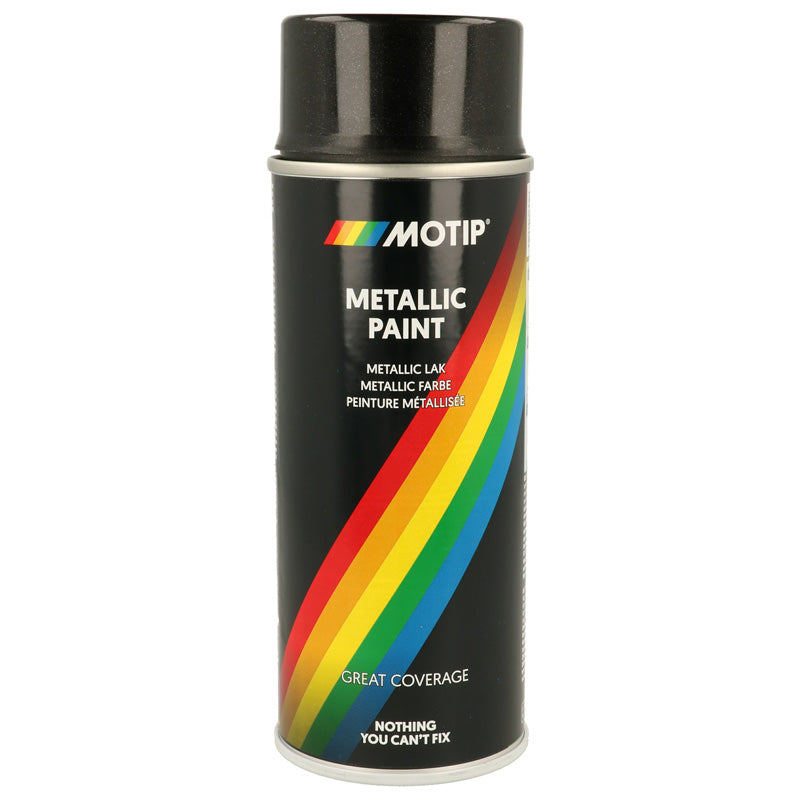 Motip, Metallic-Lack, Schwarz, 400ml