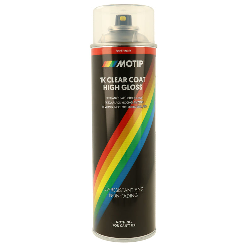 Motip, 1K Clear Coat (Varnish), Hochglanz, 500ml