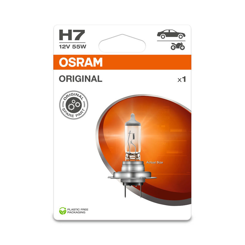 Osram, Original Halogenlampe, H7 - 12V/55W, Einzelstück