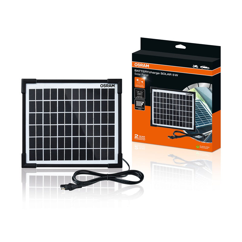 Osram, Batterieladegerät, Solarbetrieben 5W, OSP500