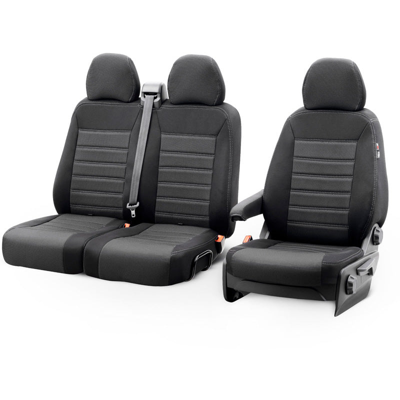 otoM, Sitzbezüge, Original Design Textil, 2+1, passt für Renault Master IV (2024-)
