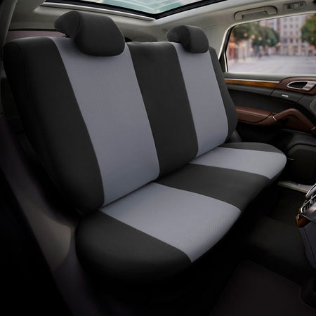 otoM, Sædeovertræk, 'SelectedFit Flex / Urban Design' Sort/Grå, 10-dele, egnet til Side-Airbags