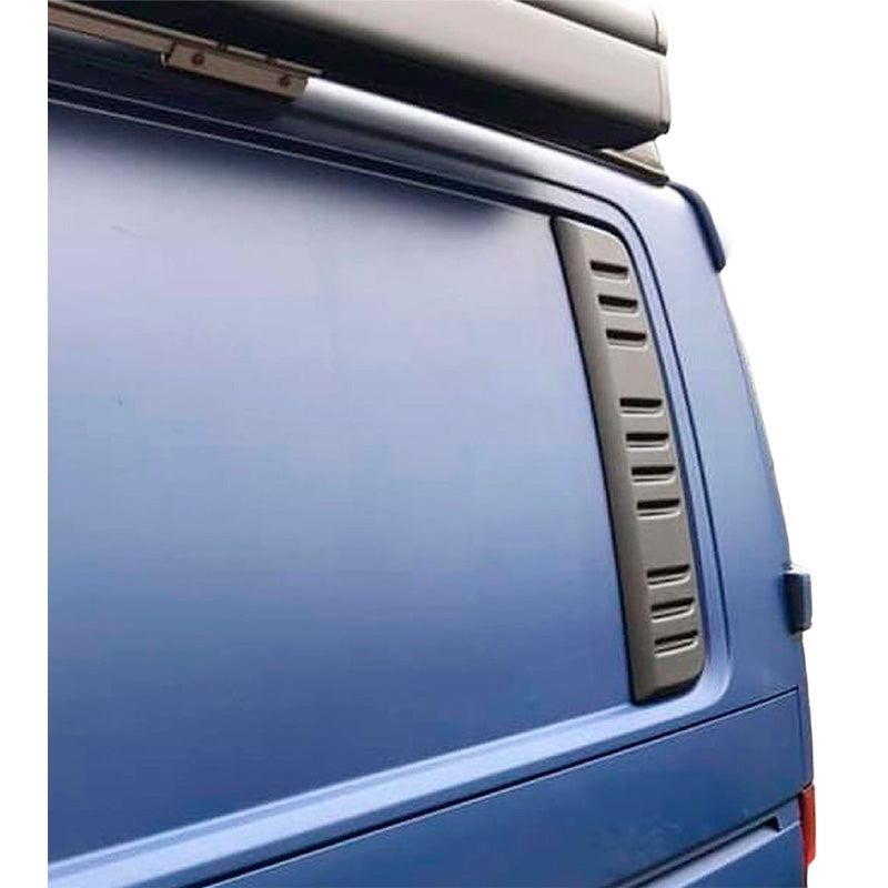 OneWay, Lüftungsschlitze, Mattschwarz, Passend für Volkswagen Transporter T5.1/T6 (2010-2020), kurzer Radstand