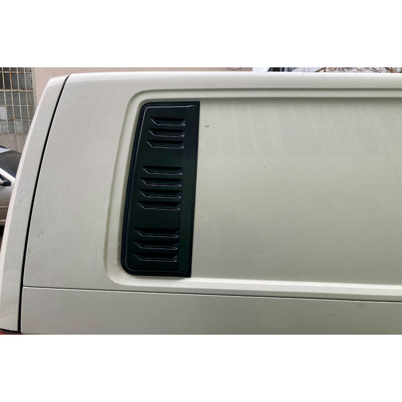 OneWay, Lüftungsschlitze, Mattschwarz, Passend für Volkswagen Transporter T5.1/T6/T6.1 (2010-2022), 2-teiliges Set