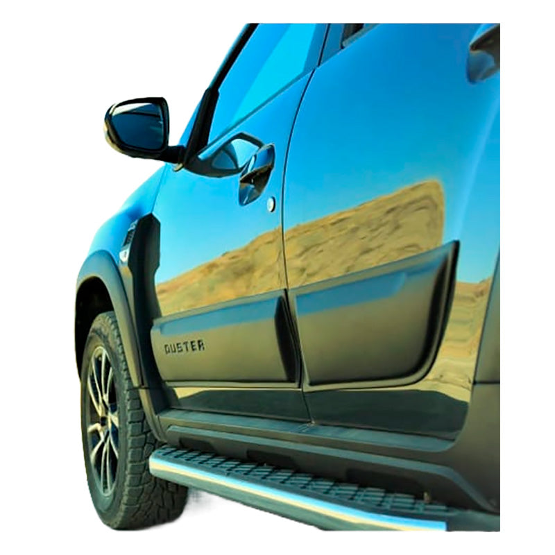 OneWay, Seitenschutzleisten in Mattschwarz, Passend für Dacia Duster II 2018-2024, 4-teiliges Set
