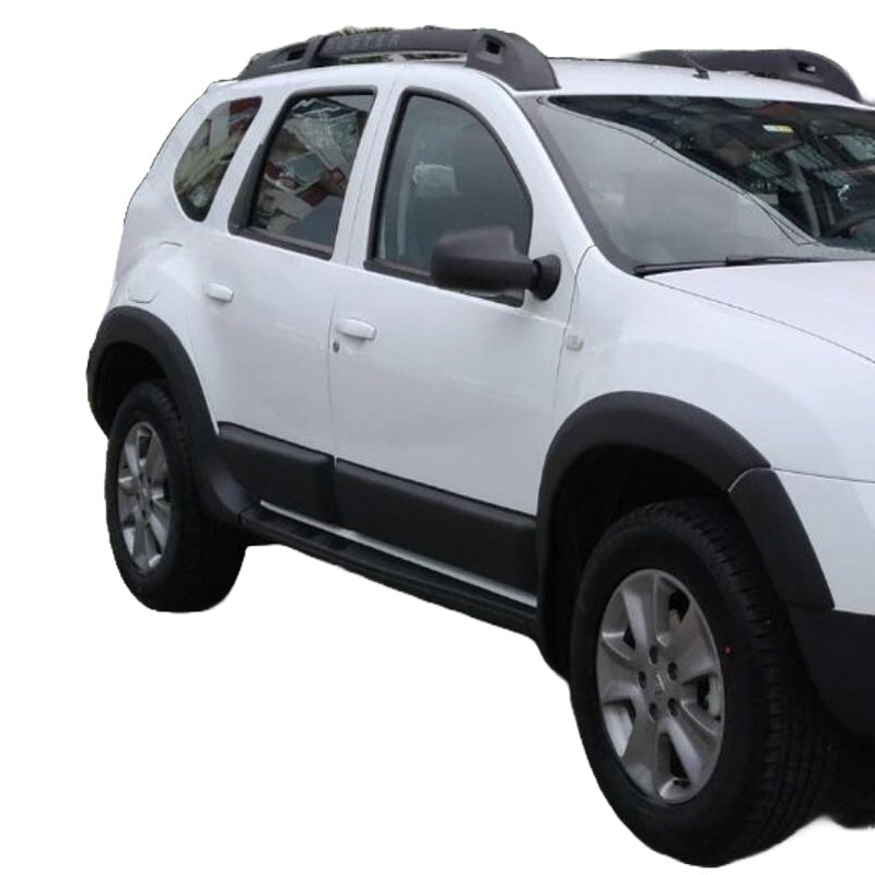 OneWay, Komplettes Karosseriekit, Matt Schwarz, passt für Dacia Duster I 2010-2017, 12 Teile