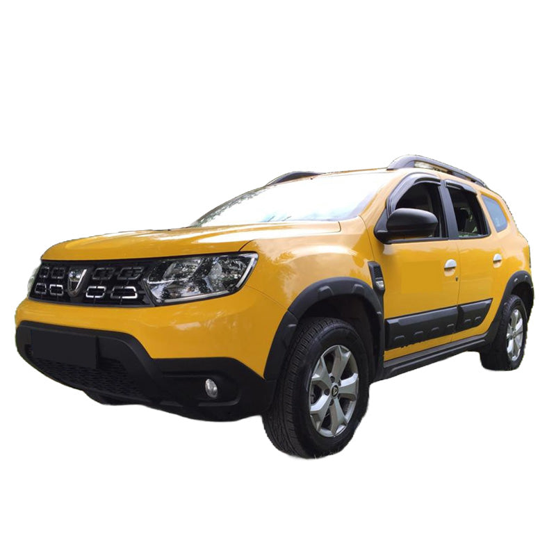 OneWay, Komplettes Bodykit, Matt Schwarz, passt für Dacia Duster II 2018-2024, 12-teiliges Set