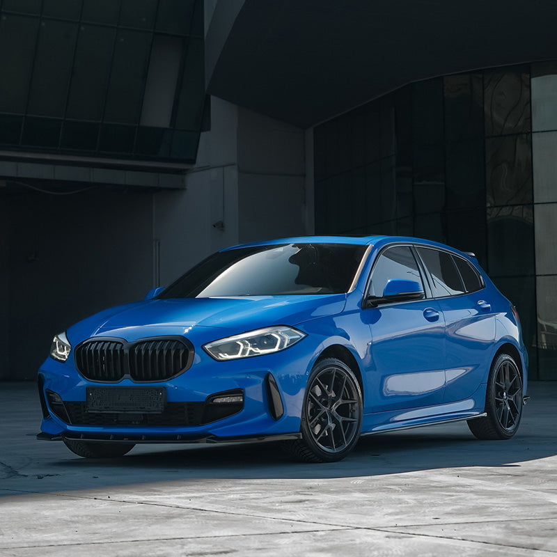 OneWay, Komplettes Bodykit, blank schwarz, passt für BMW 1-Serie F40 M-Pack/M135i (2019-)