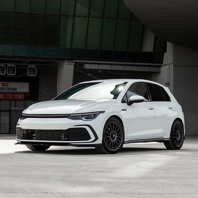 OneWay, Komplett-Bodykit, Blank Schwarz, passt für Volkswagen Golf VIII HB GTI (2020-)