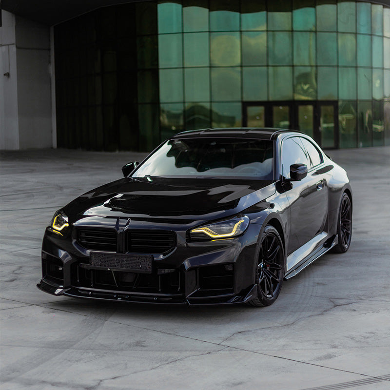OneWay, Komplett-Bodykit, blankes Schwarz, passend für BMW M2 G87 Coupé (2023-)