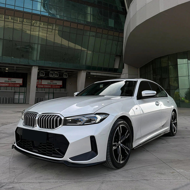 OneWay, Komplett-Bodykit, Glanzschwarz, passt zu BMW 3er G20 Limousine M340i/M-Pack Facelift (2022-)