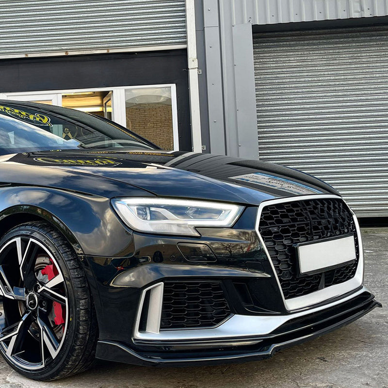 OneWay, komplettes Bodykit, blank schwarz, passt für Audi RS3 8V Sportback Facelift (2017-2020)