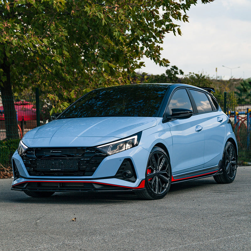 OneWay, Komplett-Bodykit, glänzend schwarz, passt für Hyundai I20 N MK3 (2020-)