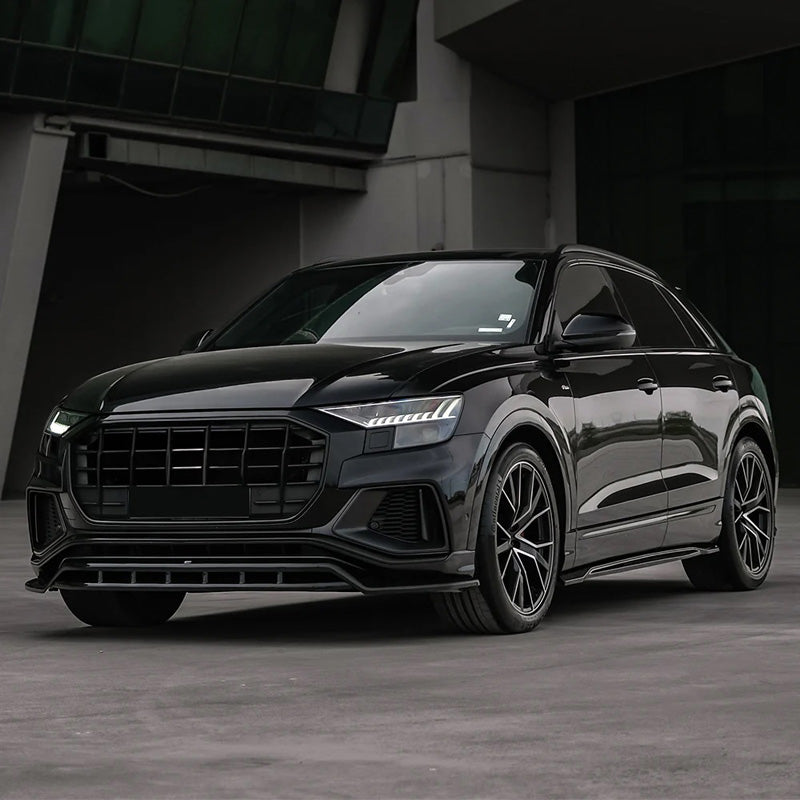 OneWay, Komplettes Bodykit, Glanzschwarz, passt für Audi Q8 S-Line & SQ8 MK1 (2018-2023)