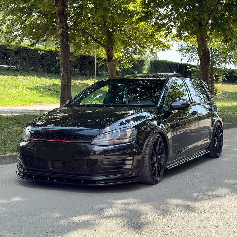 OneWay, Komplettes Bodykit, Glanzschwarz, passt für Volkswagen Golf VII HB GTi/GTD (2013-2016)