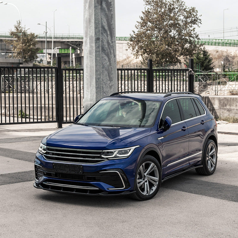 OneWay, Komplettes Bodykit, Glanzschwarz, passt für Volkswagen Tiguan II R-Line Facelift (2020-2024)