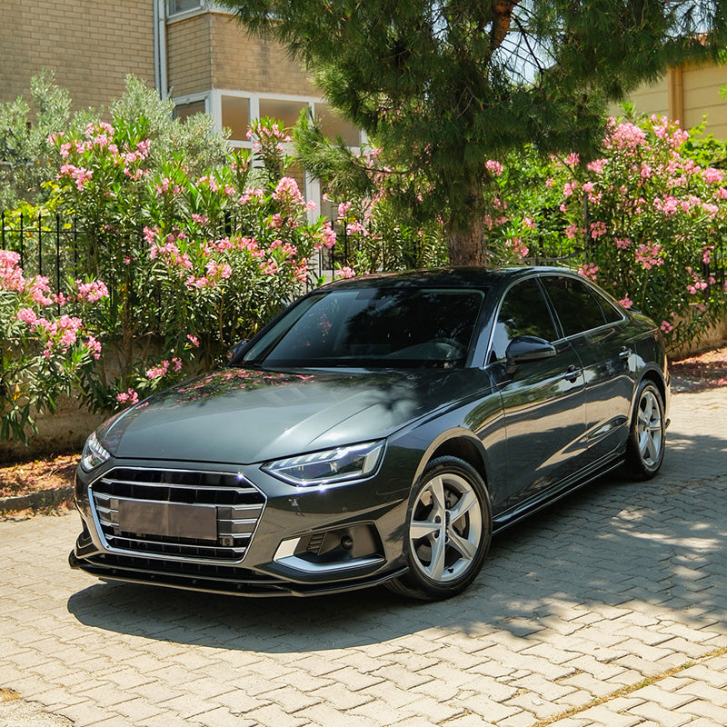 OneWay, Komplettes Bodykit, Glanzschwarz, passt für Audi A4 (B9) Sedan Facelift 2019-2024 exkl. S4/S-Line
