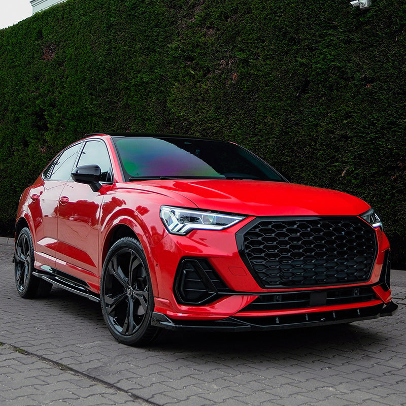 OneWay, Komplettes Bodykit, Hochglanzschwarz, passt zu Audi Q3 (F3N) Sportback S-Line (2019-2025)