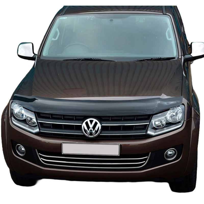 OneWay, Motorhaubenschutz, Glänzend schwarz, Passt für Volkswagen Amarok MK1 (2010-2022)
