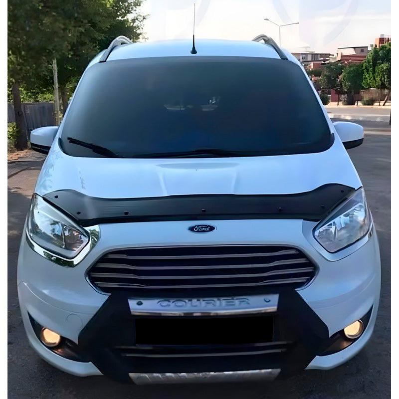 OneWay, Motorhaubenschutz, Glanz schwarz, Passt für Ford Transit Connect 2013-2018