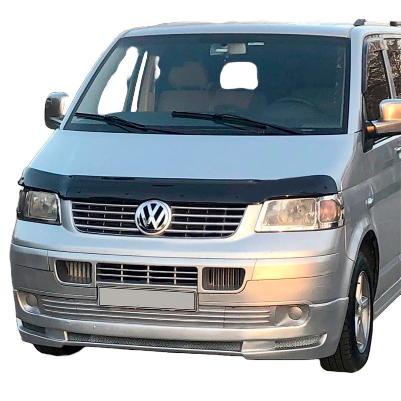 OneWay, Stoßfänger-Schutz, Glanzschwarz, Passend für Volkswagen Transporter T5 2003-2009