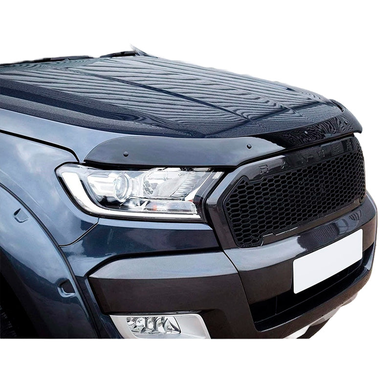 OneWay, Stoßfänger-Schutz, Glanzschwarz, Passend für Ford Ranger T7/T8 2015-2022