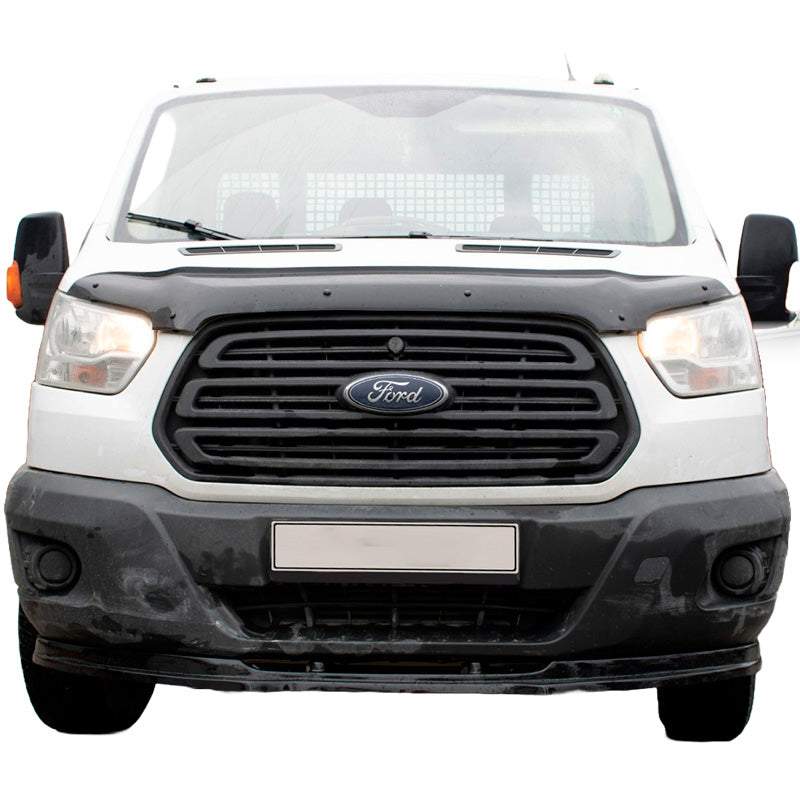 OneWay, Motorhaubenschutz, Glanzschwarz, Passend für Ford Transit MK8 (2014-2019)