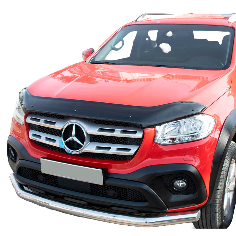 OneWay, Motorhaubenschutz, Hochglanzschwarz, Passend für Mercedes X-Class W470 (2017-), 'Maßgeschneidert'