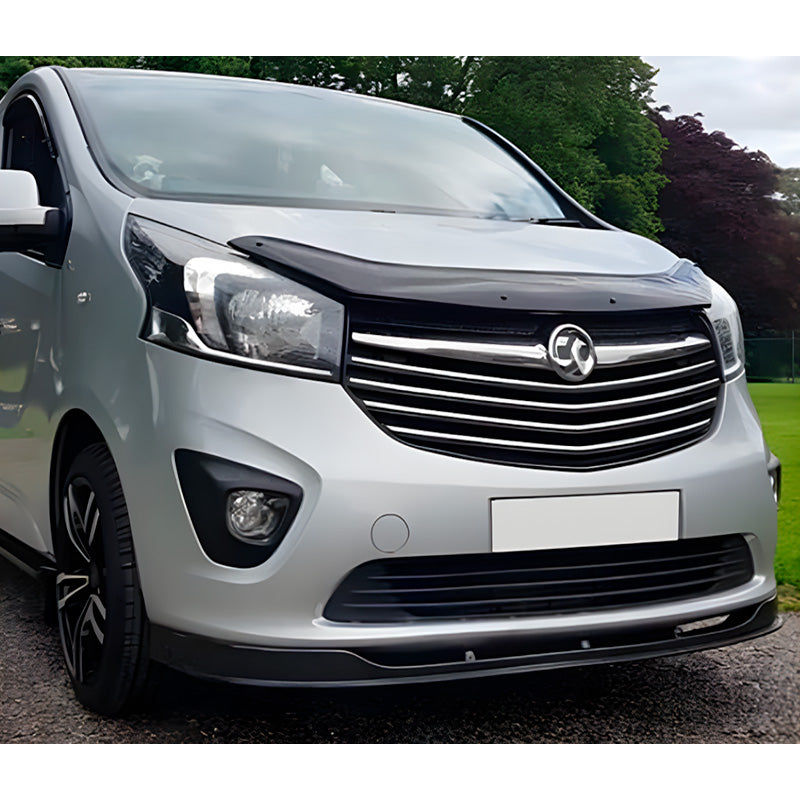 OneWay, Motorhaubenschutz, Hochglanzschwarz, Passend für Opel Vivaro X82 (2014-2018)