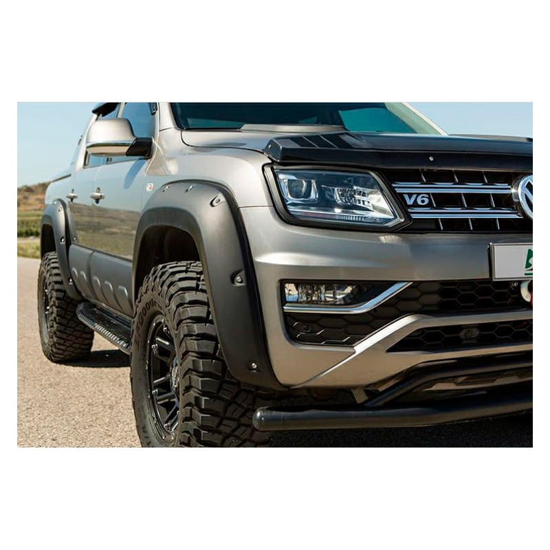 OneWay, Fender-Flares-Set, Matt Schwarz, Passend für Volkswagen Amarok MK1 Facelift (2016-2022), 4 Teile