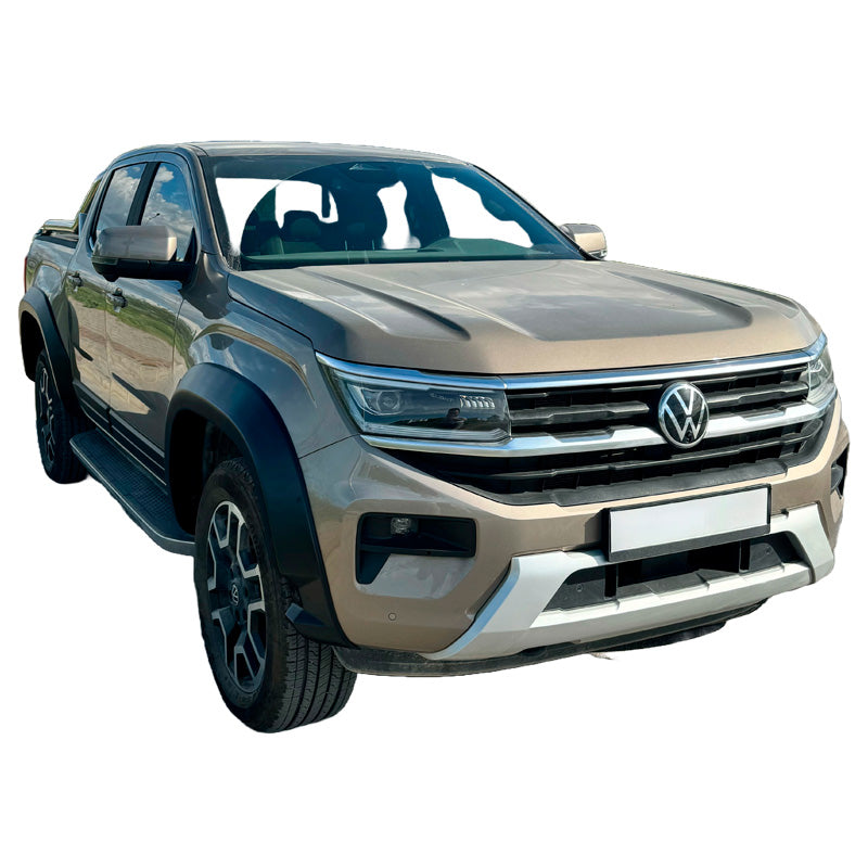 OneWay, Fender-Flares-Set, Matt Schwarz, Passend für Volkswagen Amarok MK2 2022-, 4 Teile