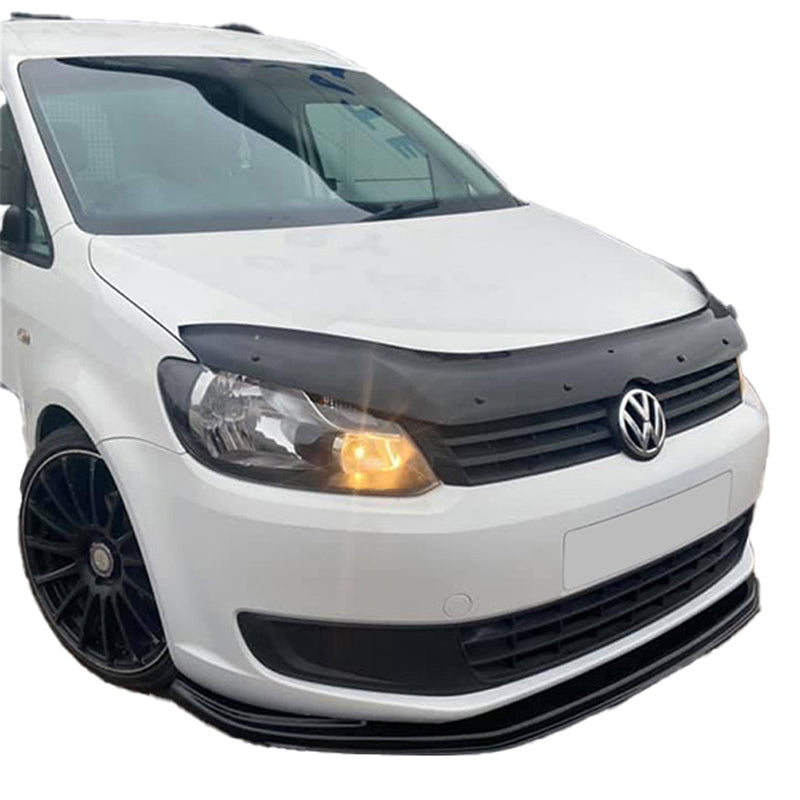 OneWay, Frontspoiler, Glänzend schwarz, Passend für Volkswagen Caddy MK3 Facelift 2010-2015