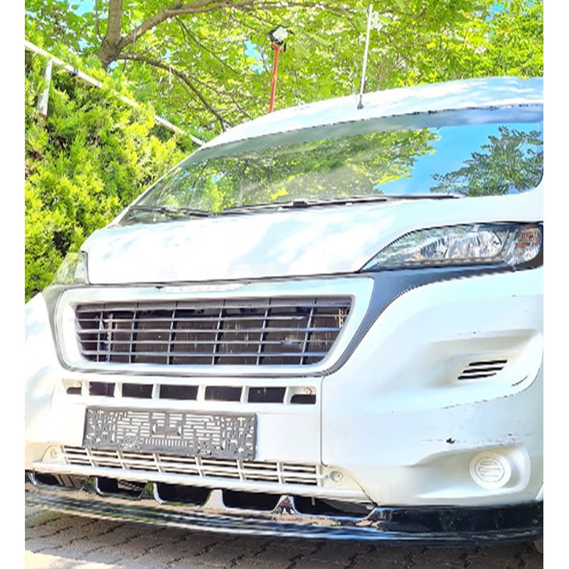 OneWay, Frontspoiler, Glänzend Schwarz, Passend für Fiat Ducato 4. Generation (2014-) & Peugeot Boxer (2014-)