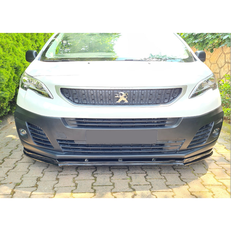 OneWay, Frontspoiler, Glänzend schwarz, Passend für Peugeot Expert 3. Generation (2016-), 'Sporty Design'