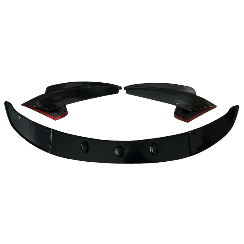 OneWay, Frontspoiler für BMW 5-Series F10/F11 M-Pack 2011-2016, Glänzend schwarz, 3-teiliges Set